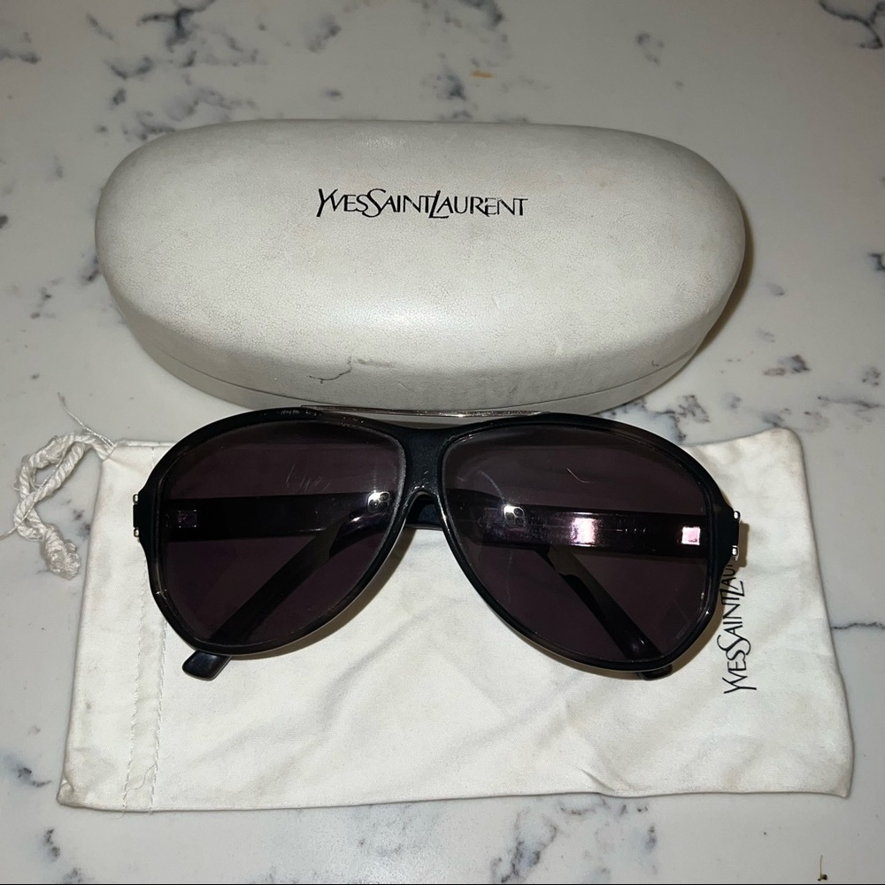 100% authentic YSL Sunglasses with case